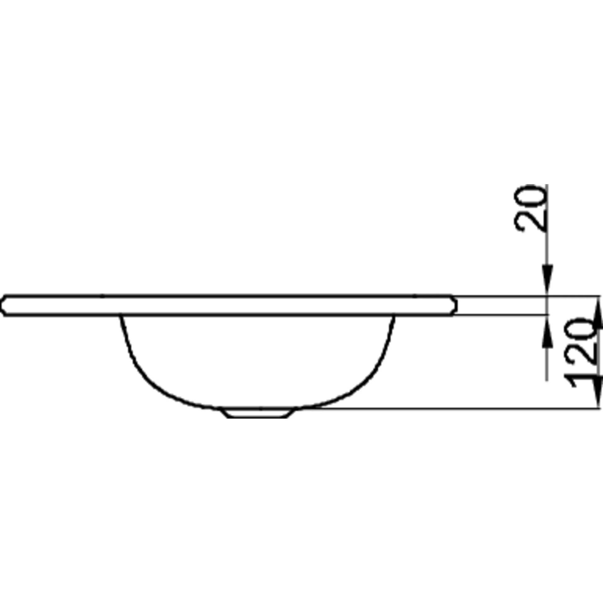 Bette Comodo Basin Built-in Drawing Image