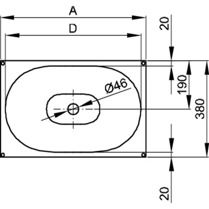 Bette Comodo Undermount Basin Drawing Image