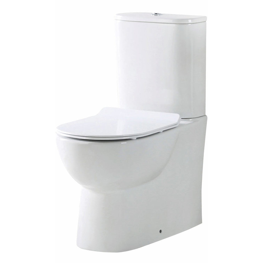 Luxe81 Belini Closed Coupled Rimless Close Coupled Toilet