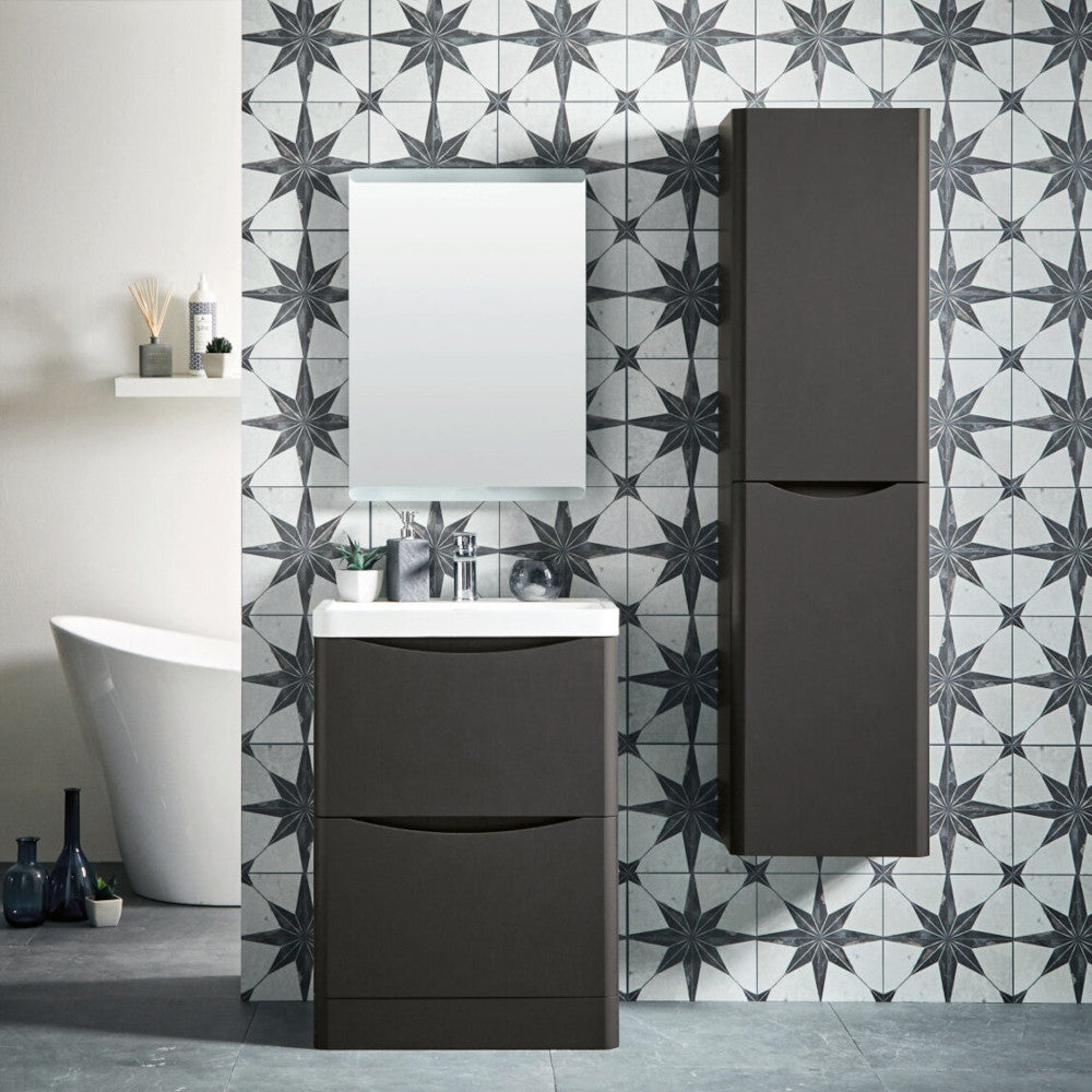 Luxe81 Bella Tall Bathroom Cabinet