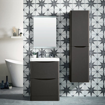 Luxe81 Bella Tall Bathroom Cabinet
