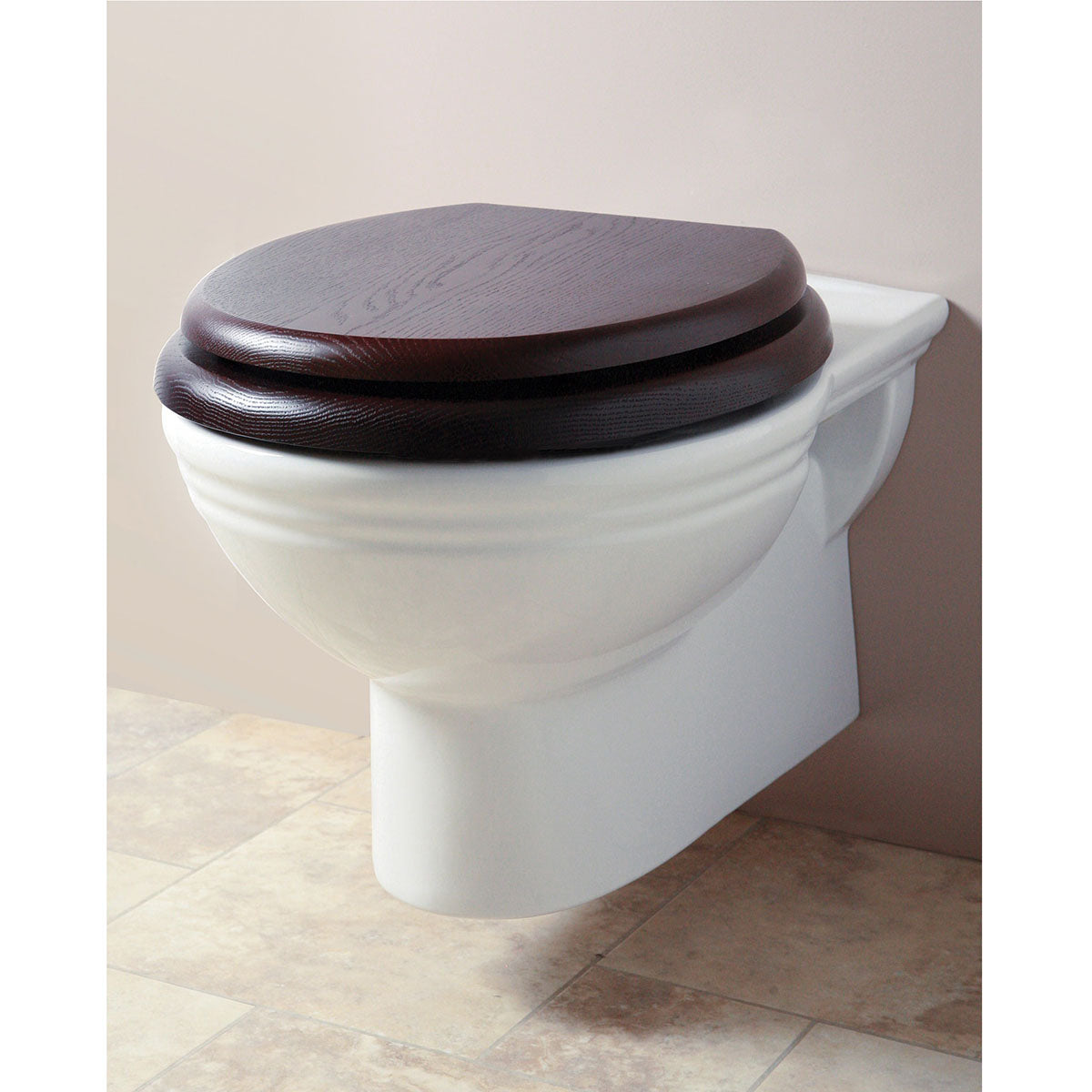 Silverdale BEPANWM6WHI Belgravia 365 x 575mm Wall Mounted WC Pan