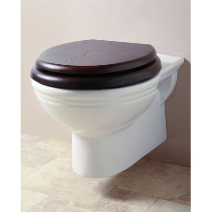 Silverdale BEPANWM6WHI Belgravia 365 x 575mm Wall Mounted WC Pan