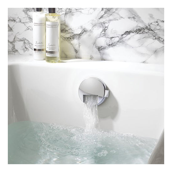 Crosswater Bath Filler with Pop-Up-waste