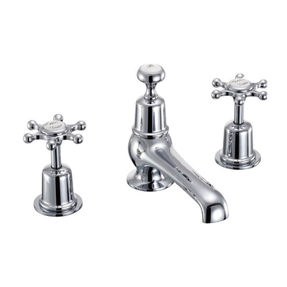 Burlington Birkenhead BI12 3 Tap Hole Mixer with Pop-up Waste