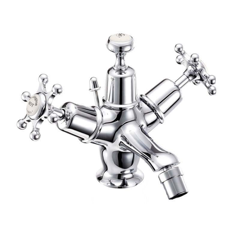 Burlington Birkenhead BI13 Bidet Mixer with Pop-up Waste