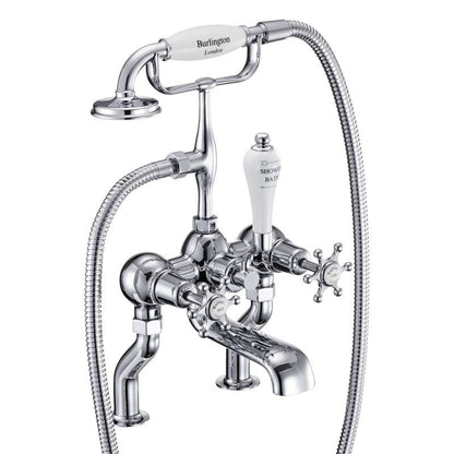 Burlington Birkenhead BI15 Bath Shower Mixer Deck Mounted