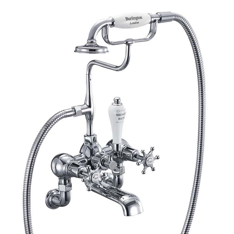 Burlington Birkenhead BI17-QT Bath Shower Mixer Wall Mounted