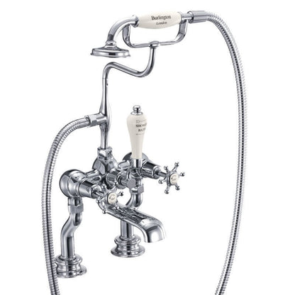Burlington Birkenhead Regent Bath Shower Mixer Deck-Mounted