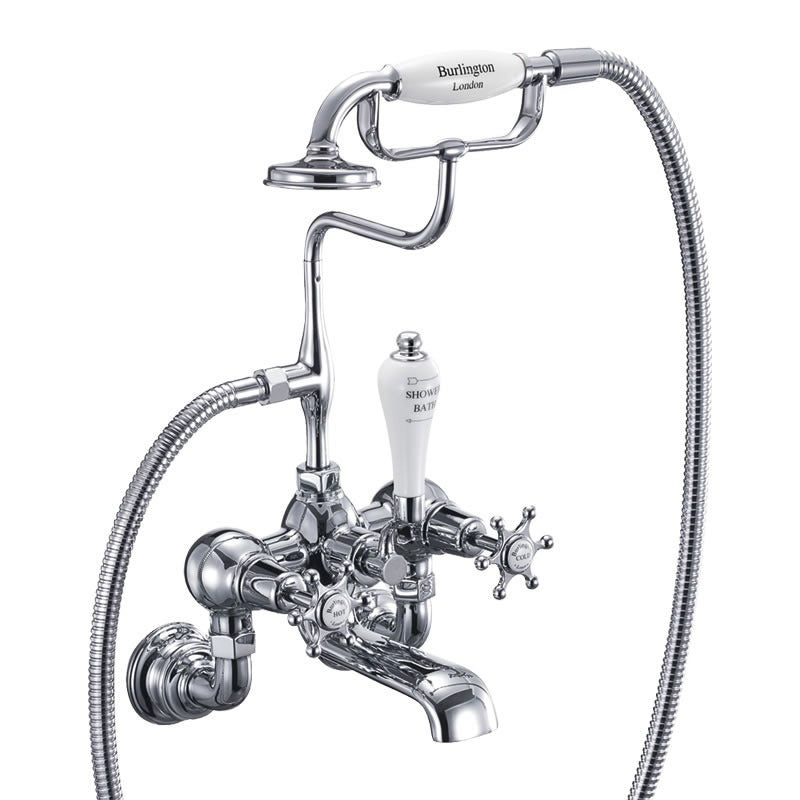 Burlington Birkenhead Regent Bath Shower Mixer Wall-Mounted