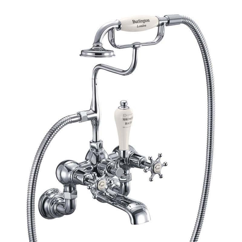 Burlington Birkenhead Regent Bath Shower Mixer Wall-Mounted