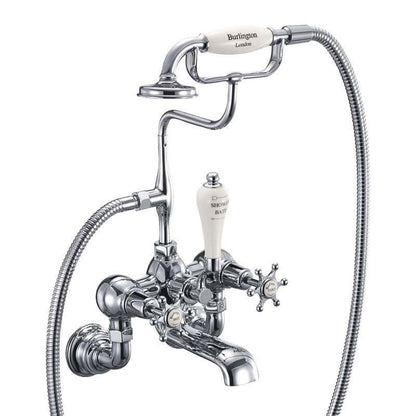 Burlington Birkenhead Regent Bath Shower Mixer Wall-Mounted