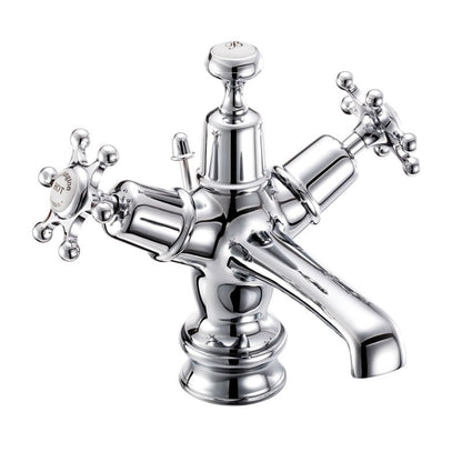 Burlington Birkenhead BIR4-QT Regent Basin Mixer with Pop-up Waste