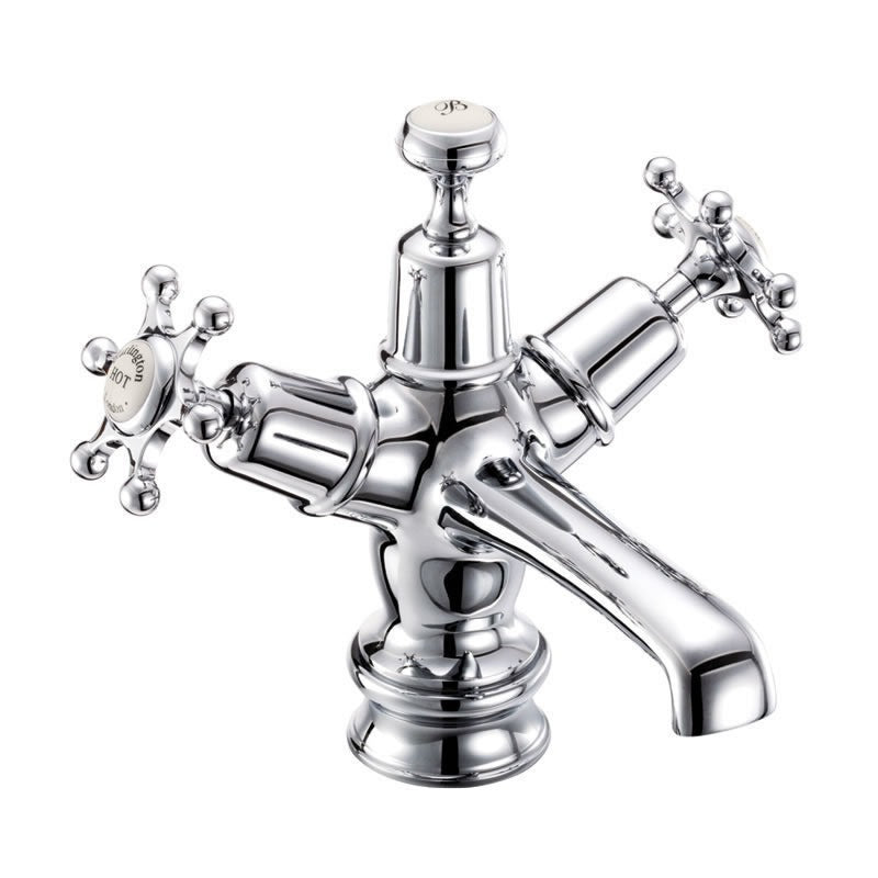 Burlington Birkenhead BIR6-QT Regent Basin Mixer with Click-Clack Waste