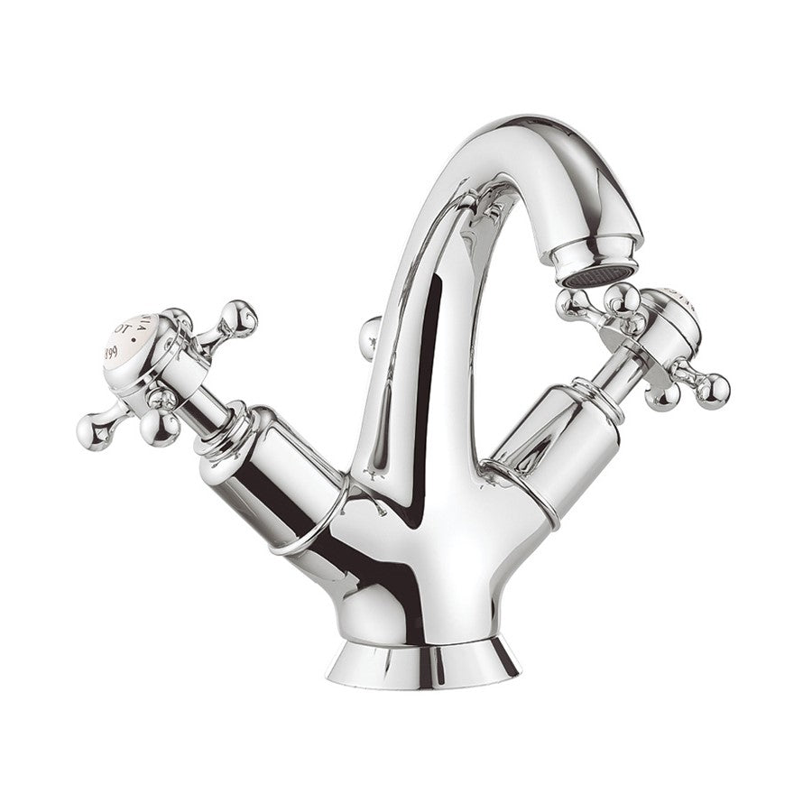 Crosswater Belgravia Crosshead Highneck Basin Monobloc