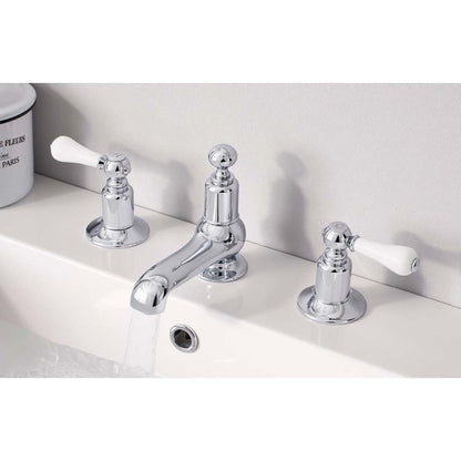 Crosswater Belgravia Lever Basin 3 Hole Set