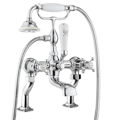 Crosswater Belgravia Crosshead Bath Shower Mixer With Kit