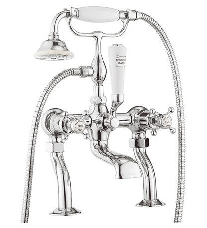 Crosswater Belgravia Lever Bath Shower Mixer with Kit