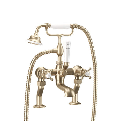 Crosswater Belgravia Crosshead Bath Shower Mixer With Kit