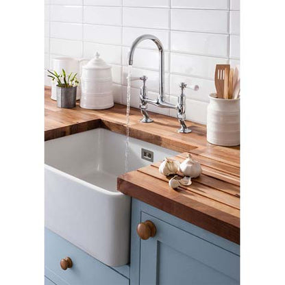 Crosswater Belgravia Lever Dual Lever Kitchen Mixer