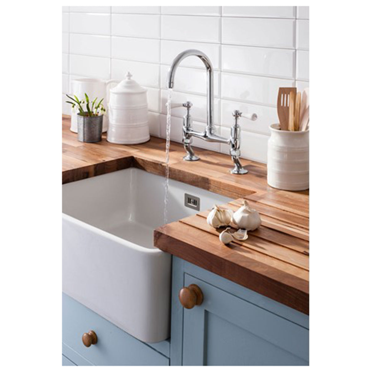 Luxe81 Belgravia Lever Dual Lever Kitchen Mixer