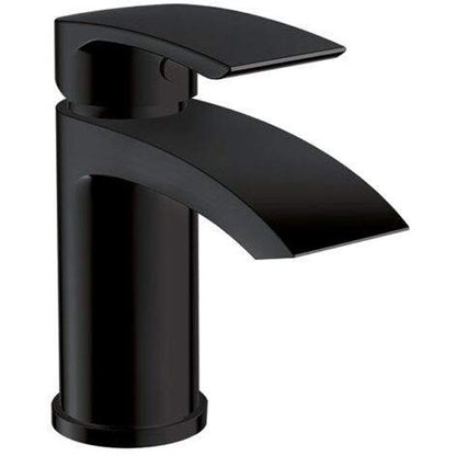Luxe81 Belini Black Mono Basin Mixer Tap