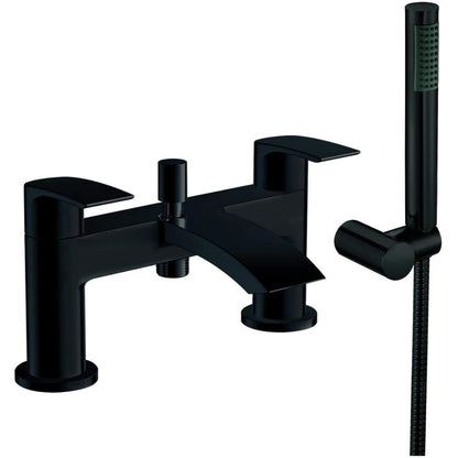 Luxe81 Belini Black Bath Shower Mixer Tap