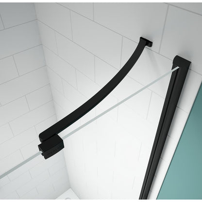Merlyn Ionic Essence Frameless Hinge And Inline Shower Door