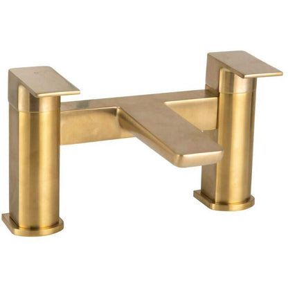 Luxe81 Muro Brushed Brass Bath Tap