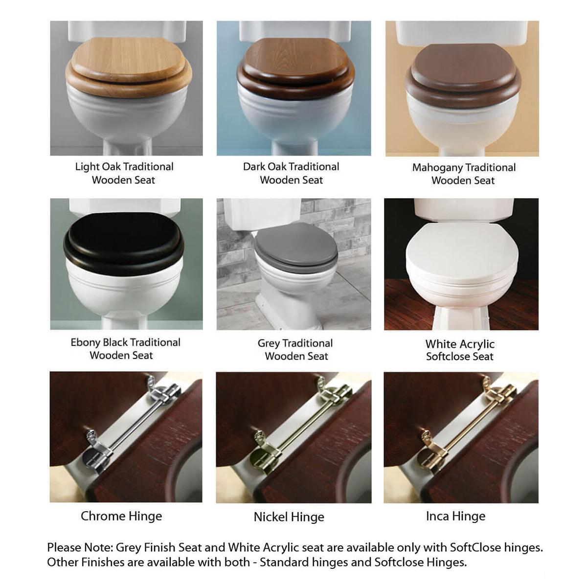 Silverdale Balasani BSCLOLL6WHI High Level WC Pan And Cistern