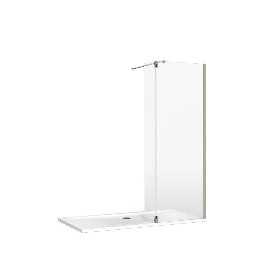 Burlington Recess with Hinged Deflector (Wall Bracing Bar)