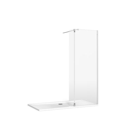 Burlington Recess with Hinged Deflector (Wall Bracing Bar)