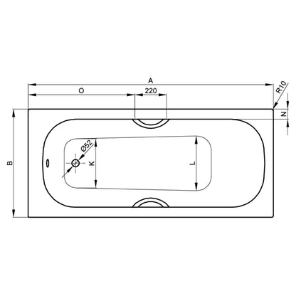 Bette Classic Steel Bath - Built To Last | Includes Legs