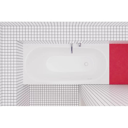 Bette Comodo Steel Bath with Side Overflow - Multiple Sizes Available | Includes Legs