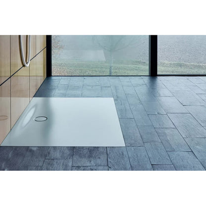 Bette Floor Side Shower Tray, Lifestyle View