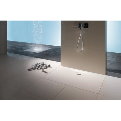 Bette Floor Side Shower Tray, Lifestyle View
