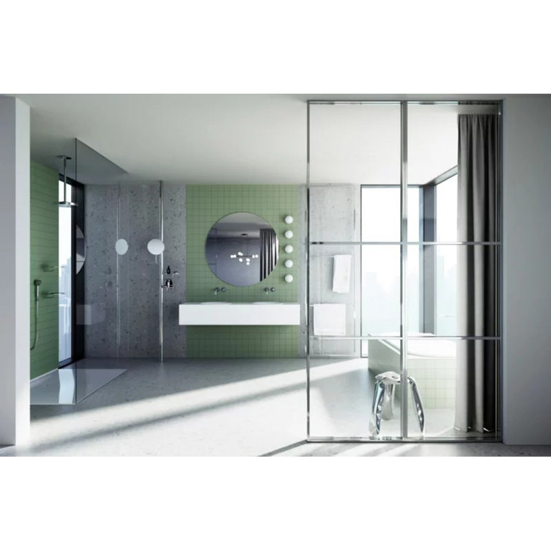 Bette Floor Side Shower Tray, Lifestyle View