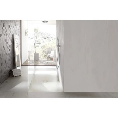 Bette Floor Shower Tray, Lifestyle View