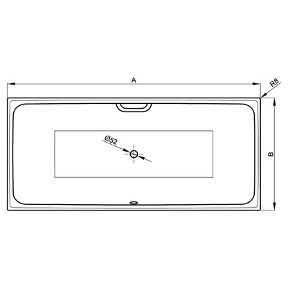 Bette Loft Bath, Dimensions
