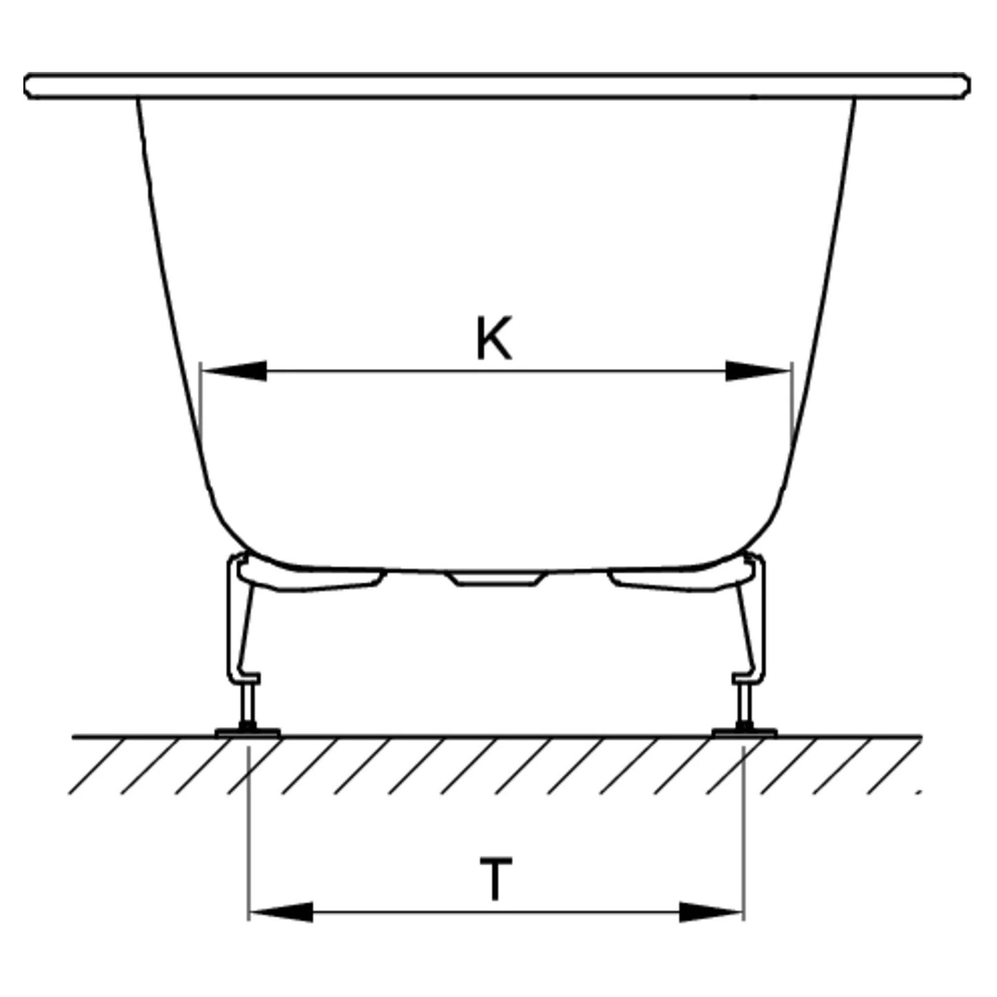 Bette One Bath, Drawing