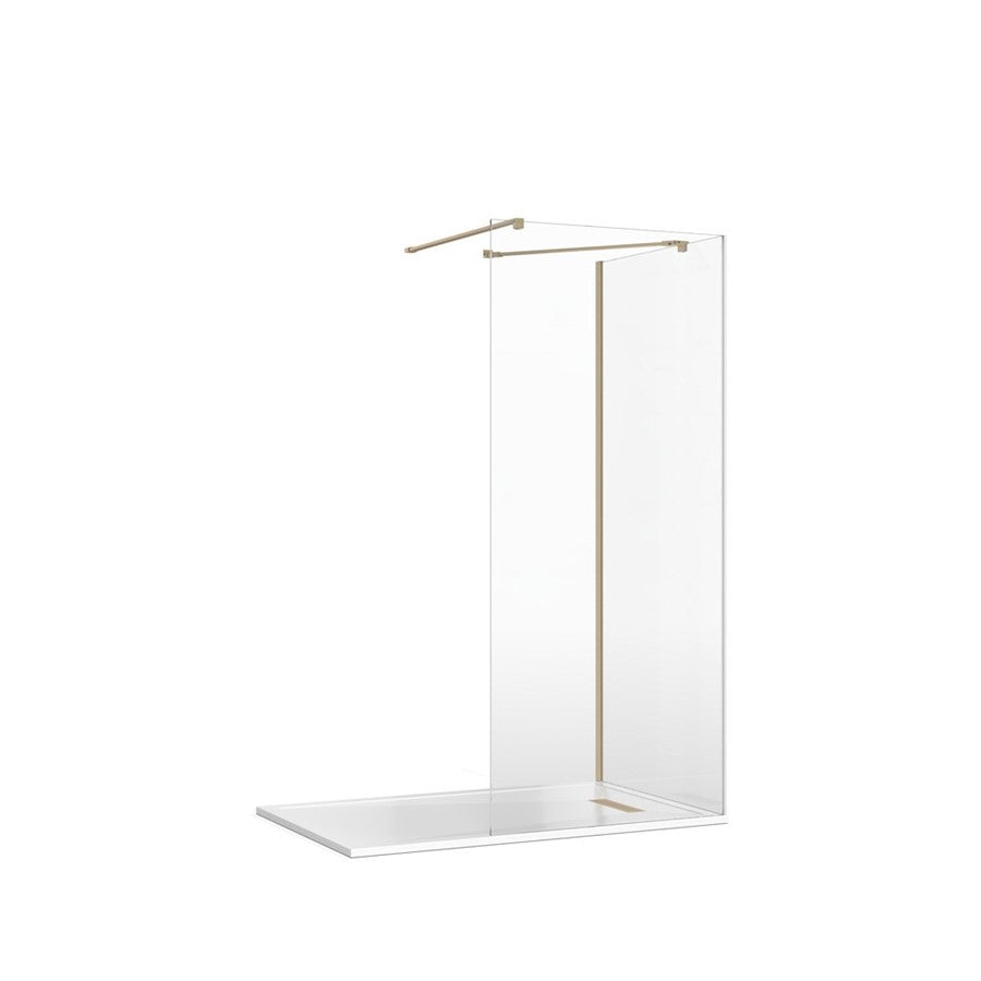 Crosswater Gallery 8 Glass Corner (Wall/Angled Bracing Bars)