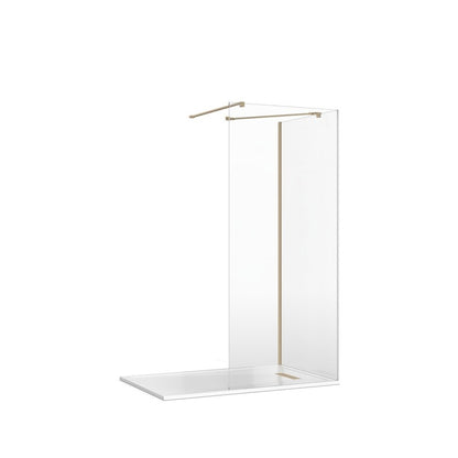 Crosswater Gallery 8 Glass Corner (Wall/Angled Bracing Bars)