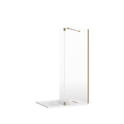 Crosswater Gallery 8 Recess with Hinged Deflector (Angled Bracing Bar)
