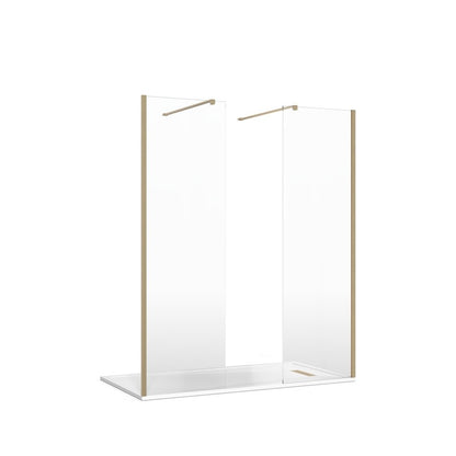 Crosswater Gallery 8 Recess with Double Panel (Wall Bracing Bar)