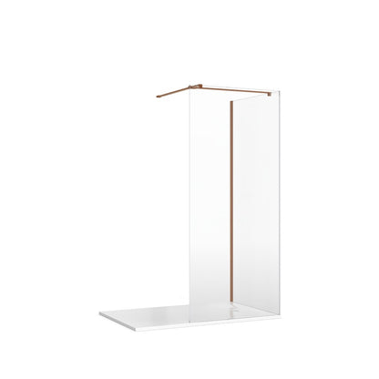 Crosswater Gallery 8 Glass Corner with T Bracing Bar