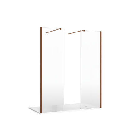 Crosswater Gallery 8 Recess with Double Panel (Wall Bracing Bar)