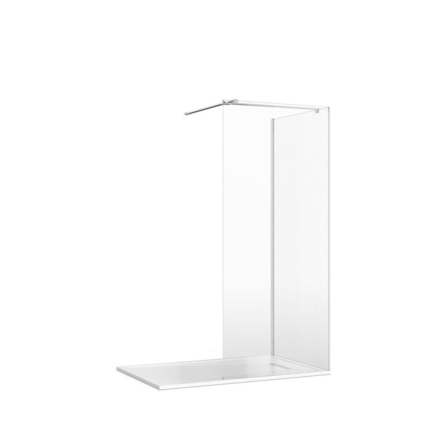 Crosswater Gallery 8 Glass Corner with T Bracing Bar