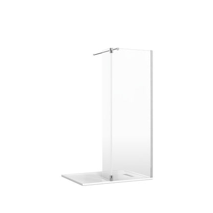 Crosswater Gallery 8 Recess with Hinged Deflector (Wall Bracing Bar)