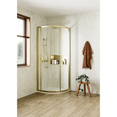 Crosswater Clear 6 Quadrant Single Door