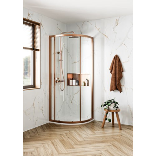 Crosswater Clear 6 Quadrant Single Door